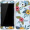 Blue Fall Flowers Galaxy S7 Skin