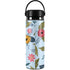 Blue Fall Flowers Hydro Flask 20oz Wide Mouth Skin