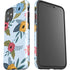 Blue Fall Flowers iPhone 11 Impact Case