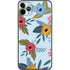Blue Fall Flowers iPhone 11 Pro Max Skin