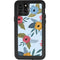 Blue Fall Flowers iPhone 11 Pro Waterproof Case