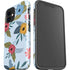 Blue Fall Flowers iPhone 12 Impact Case