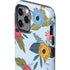 Blue Fall Flowers iPhone 12 Pro Max Impact Case
