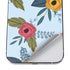 Blue Fall Flowers iPhone 12 Pro Max Skin