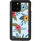 Blue Fall Flowers iPhone 12 Pro Max Waterproof Case