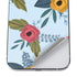 Blue Fall Flowers iPhone 12 Pro Skin