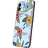 Blue Fall Flowers iPhone 12 Skin