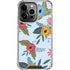 Blue Fall Flowers iPhone 13 Pro Clear Case