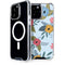 Blue Fall Flowers iPhone 14 Pro Max MagSafe Case