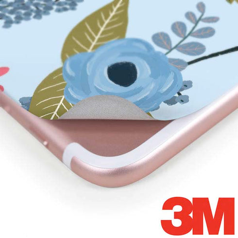 Blue Fall Flowers iPhone 8 Plus Skin