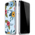 Blue Fall Flowers iPhone SE (2nd & 3rd Gen) Clear Case