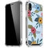 Blue Fall Flowers iPhone XR Clear Case
