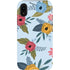 Blue Fall Flowers iPhone XR Pro Case