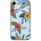 Blue Fall Flowers iPhone XR Skin