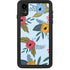 Blue Fall Flowers iPhone XR Waterproof Case