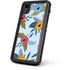 Blue Fall Flowers iPhone XR Waterproof Case