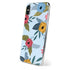 Blue Fall Flowers iPhone XS Skin