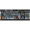 Blue Fall Flowers K95 RGB PLATINUM Mechanical Gaming Keyboard Skin
