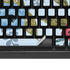 Blue Fall Flowers K95 RGB PLATINUM Mechanical Gaming Keyboard Skin