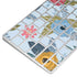 Blue Fall Flowers Magic Keyboard Skin