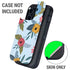 Blue Fall Flowers Otterbox Defender iPhone Skin