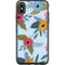 Blue Fall Flowers Otterbox Symmetry iPhone Skin