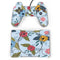 Blue Fall Flowers PlayStation Classic Bundle Skin