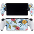 Blue Fall Flowers PlayStation Portal Remote Player Skin