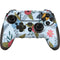 Blue Fall Flowers PlayStation Scuf Vantage 2 Controller Skin