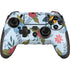 Blue Fall Flowers PlayStation Scuf Vantage 2 Controller Skin