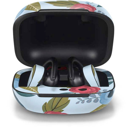 Blue Fall Flowers PowerBeats Pro Skin