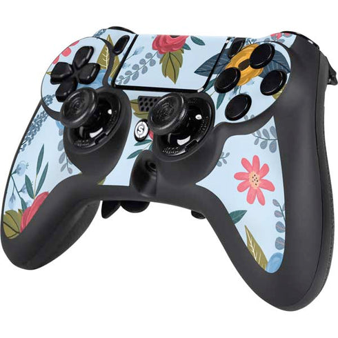 Blue Fall Flowers PS4/PC SCUF Impact Controller Skin