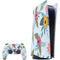 Blue Fall Flowers PS5 Digital Edition Bundle Skin