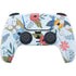 Blue Fall Flowers PS5 Controller Skin