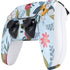 Blue Fall Flowers PS5 Controller Skin
