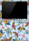 Blue Fall Flowers Surface Pro 4 Skin