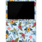 Blue Fall Flowers Surface Pro 7 Skin