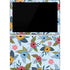 Blue Fall Flowers Surface Pro 7 Skin