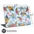 Blue Fall Flowers Universal Laptop 11in (8.8 x 6.2in) Skin