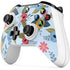 Blue Fall Flowers Xbox One S All-Digital Edition Bundle Skin