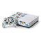 Blue Fall Flowers Xbox One S Console and Controller Bundle Skin