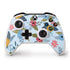 Blue Fall Flowers Xbox One S Controller Skin