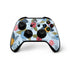 Blue Fall Flowers Xbox One X Controller Skin