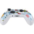 Blue Fall Flowers Xbox Series S Controller Skin