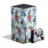 Blue Fall Flowers Xbox Series X Bundle Skin