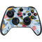 Blue Fall Flowers Xbox Series X Controller Skin