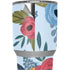 Blue Fall Flowers Yeti 20oz Tumbler Skin
