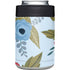 Blue Fall Flowers Yeti Colster Can Insulator Skin