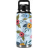 Blue Fall Flowers YETI Rambler 36oz Bottle Skin