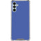 Blue Solid Galaxy A13 5G Clear Case